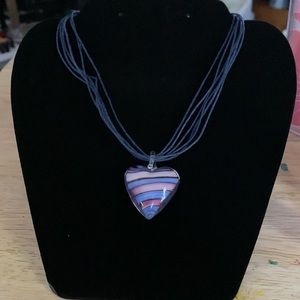 Never worn heart necklace